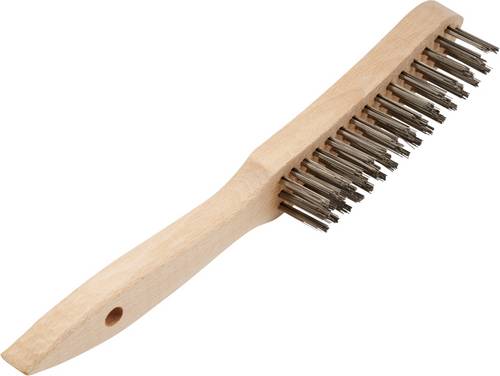 Rhodius SHBG, 12 Stück Handbürste 3 Reihen, gerade, TOPline, für Stahl SHBG 353056 12 St.