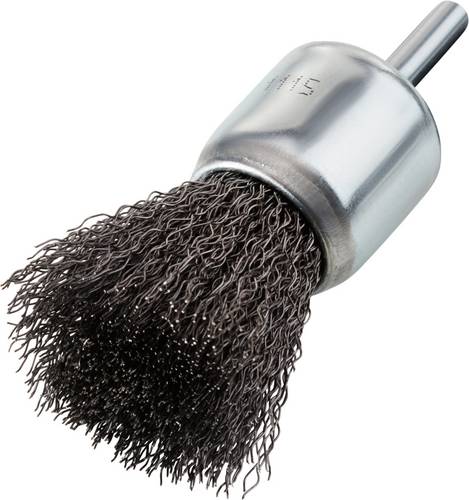 Rhodius SPBW, 12 Stück Pinselbürste 30 x 25 x 6,0 mm, gewellt, TOPline, für Stahl 353034