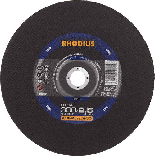 Rhodius ST34 201510 Trennscheibe 10 St. Stahl
