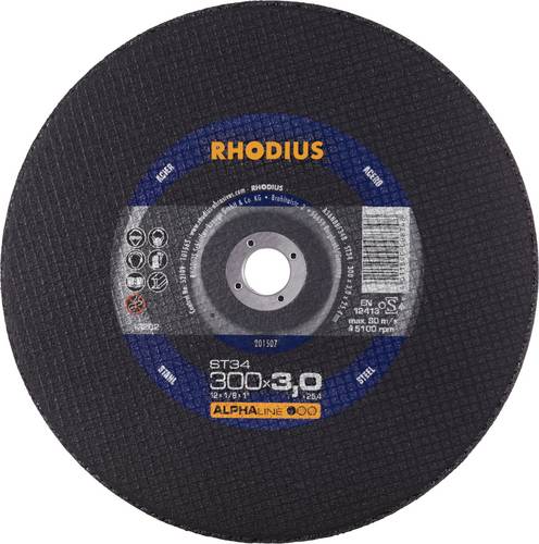 Rhodius ST34 201507 Trennscheibe 10 St. Stahl