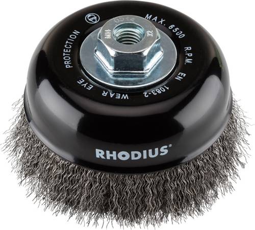 Rhodius STBW, Topfbürste 125 x 30 x M14, gewellt, PROline, für Stahl STBW 353019 1 St.