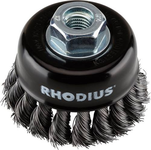 Rhodius STBZ, Topfbürste 65 x 20 x M14, gezopft, PROline, für Stahl STBZ 353074 1 St.