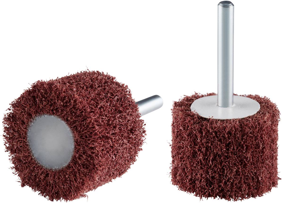 Rhodius 305337 VS, 10 Stück Vliesfächerschleifer 40 x 30 x 6,0 mm, coarse, TOPline, für Edelstahl, Stahl, NE-Metalle 10St.