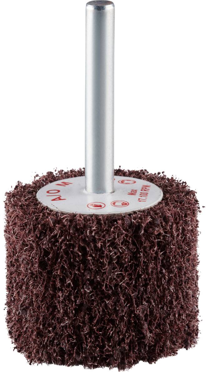 Rhodius 305338 VS, 10 Stück Vliesfächerschleifer 40 x 30 x 6,0 mm, medium, TOPline, für Edelstahl, Stahl, NE-Metalle 10St.