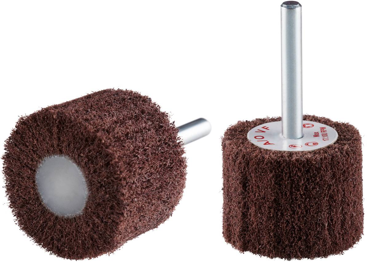 Rhodius 305340 VS, 10 Stück Vliesfächerschleifer 40 x 30 x 6,0 mm, very fine, TOPline, für Edelstahl, Stahl, NE-Metalle 10St.