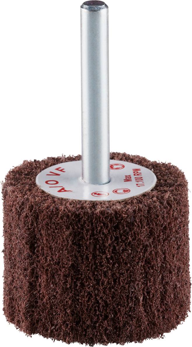 Rhodius 305340 VS, 10 Stück Vliesfächerschleifer 40 x 30 x 6,0 mm, very fine, TOPline, für Edelstahl, Stahl, NE-Metalle 10St.