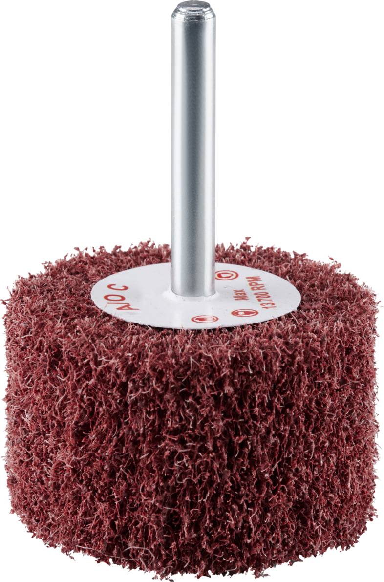 Rhodius 305341 VS, 10 Stück Vliesfächerschleifer 50 x 30 x 6,0 mm, coarse, TOPline, für Edelstahl, Stahl, NE-Metalle 10St.