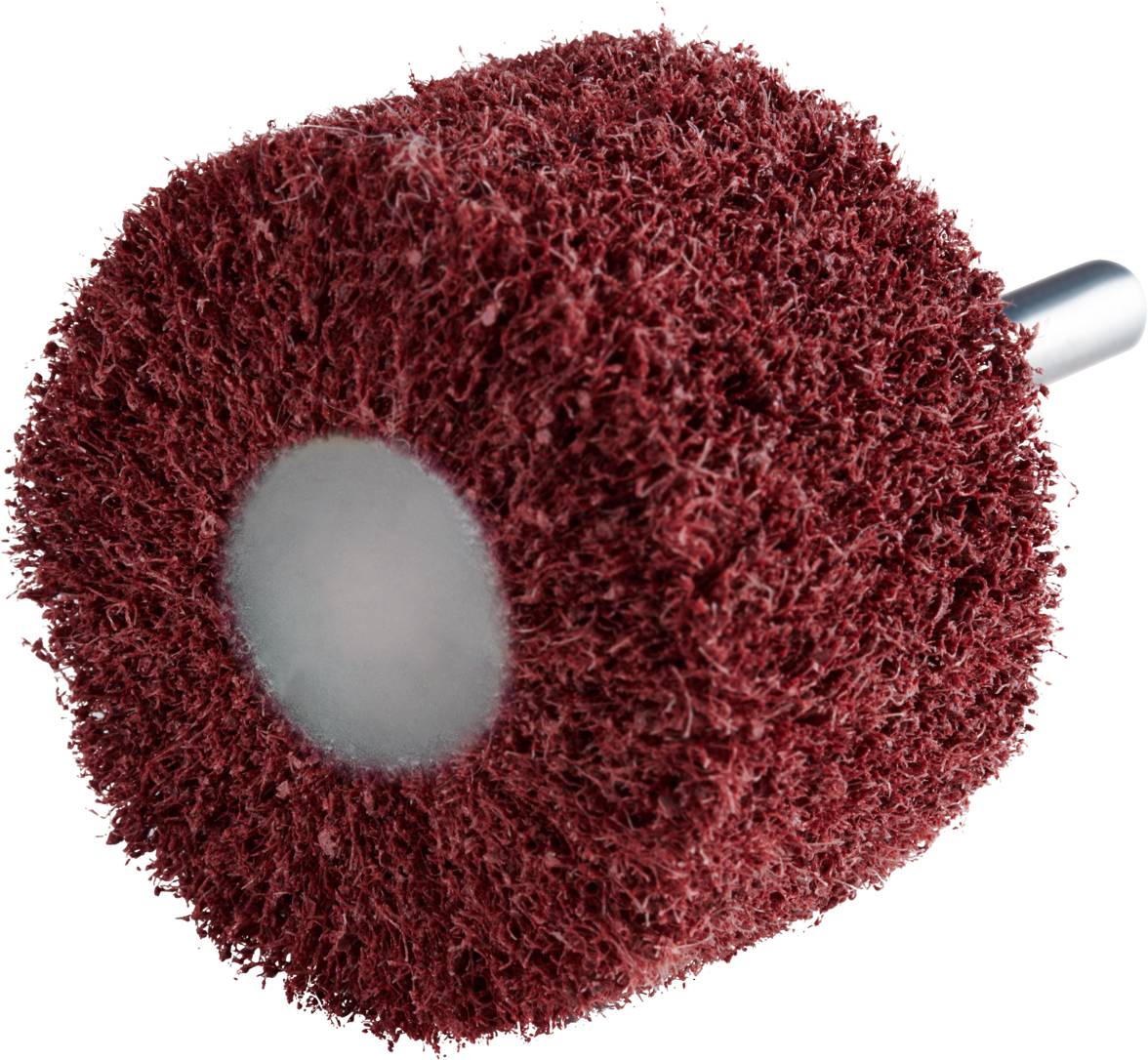 Rhodius 305341 VS, 10 Stück Vliesfächerschleifer 50 x 30 x 6,0 mm, coarse, TOPline, für Edelstahl, Stahl, NE-Metalle 10St.