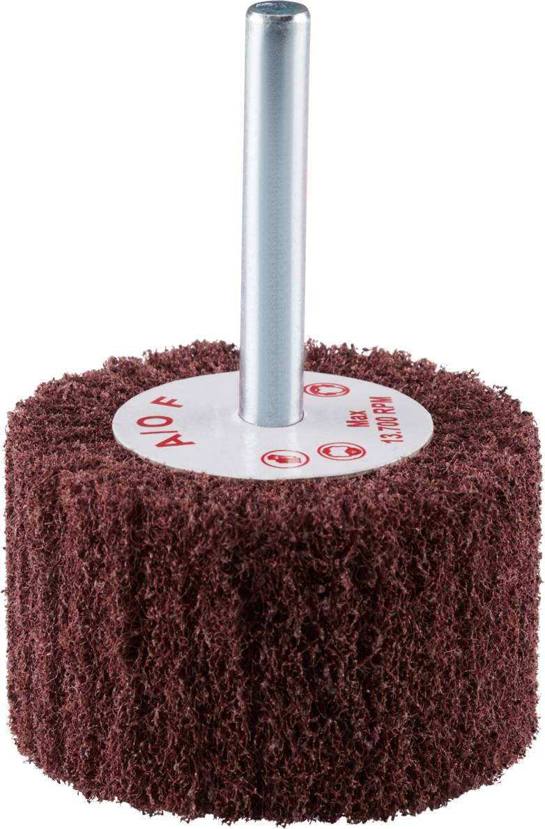 Rhodius 305343 VS, 10 Stück Vliesfächerschleifer 50 x 30 x 6,0 mm, fine, TOPline, für Edelstahl, Stahl, NE-Metalle 10St.