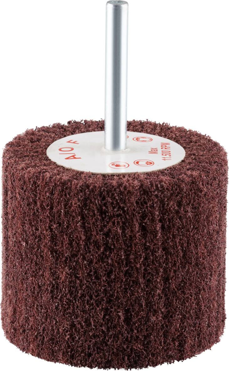 Rhodius 305347 VS, 10 Stück Vliesfächerschleifer 60 x 50 x 6,0 mm, fine, TOPline, für Edelstahl, Stahl, NE-Metalle 10St.