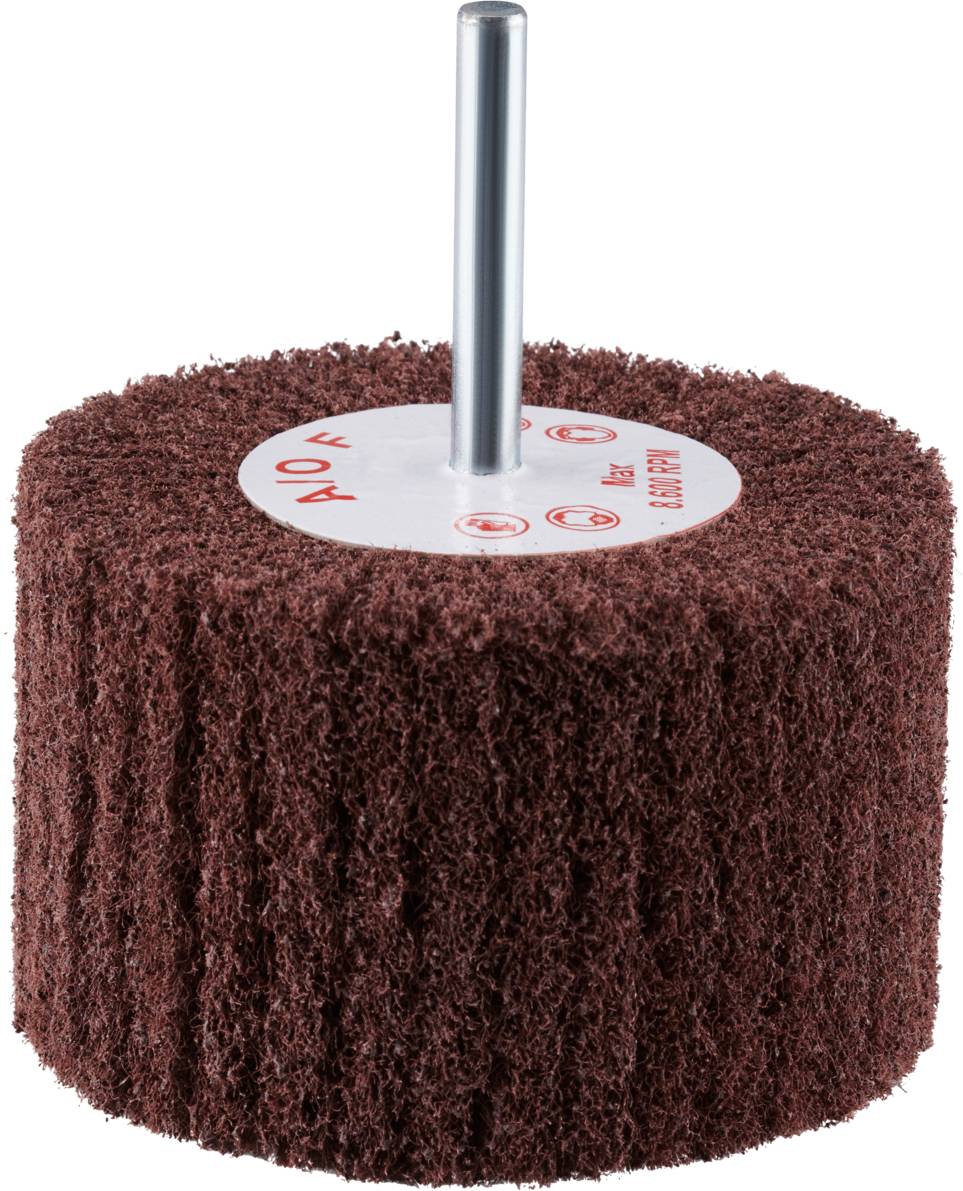 Rhodius 305351 VS, 10 Stück Vliesfächerschleifer 80 x 50 x 6,0 mm, fine, TOPline, für Edelstahl, Stahl, NE-Metalle 10St.