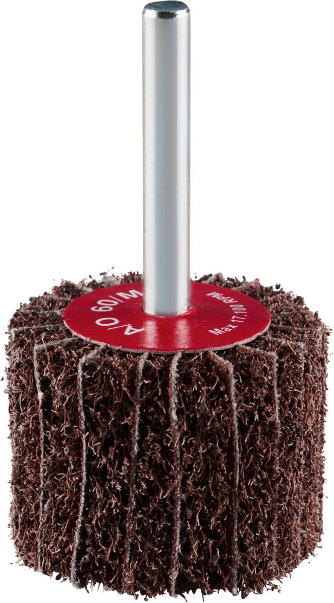 Rhodius 305317 VSK, 10 Stück Vliesfächerschleifer 40 x 30 x 6,0 mm, A60, coarse, TOPline, für Edelstahl, Stahl, NE-Metalle 10St.