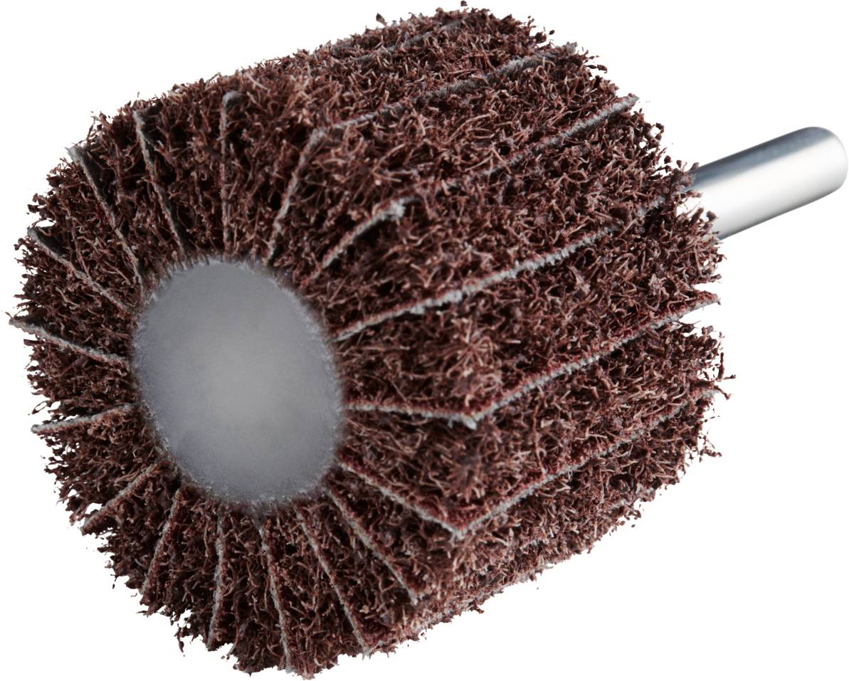 Rhodius 305317 VSK, 10 Stück Vliesfächerschleifer 40 x 30 x 6,0 mm, A60, coarse, TOPline, für Edelstahl, Stahl, NE-Metalle 10St.