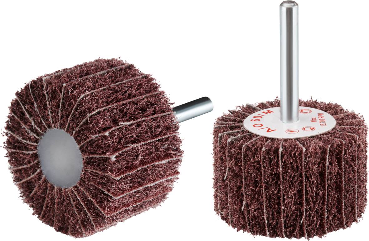 Rhodius 305650 VSK, 10 Stück Vliesfächerschleifer 50 x 30 x 6,0 mm, A60, coarse, TOPline, für Edelstahl, Stahl, NE-Metalle 10St.