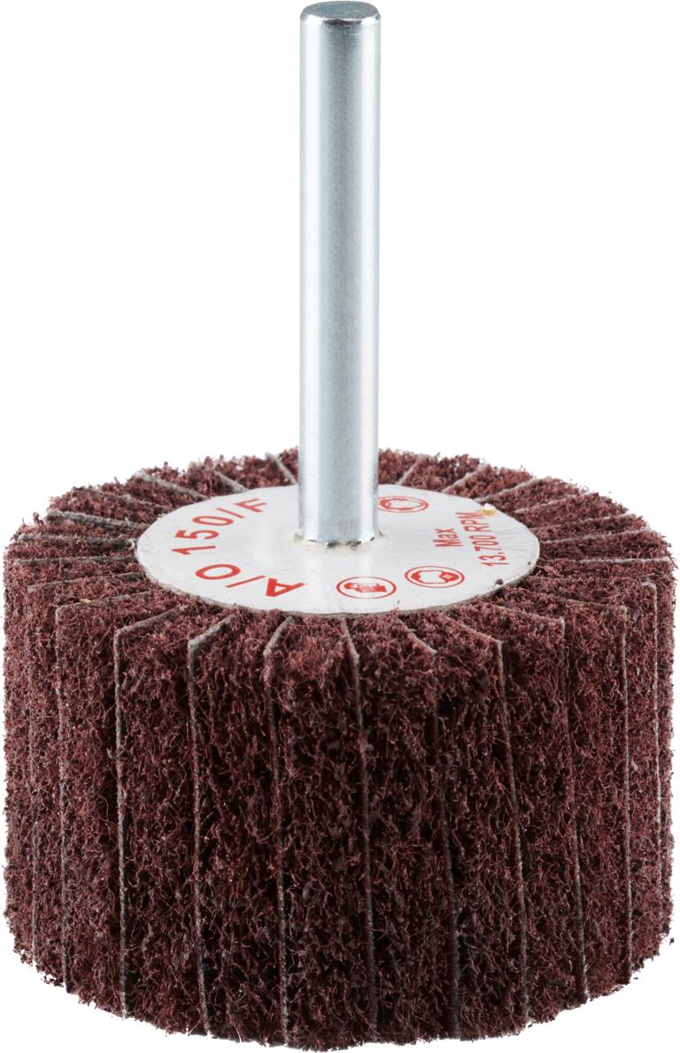 Rhodius 305652 VSK, 10 Stück Vliesfächerschleifer 50 x 30 x 6,0 mm, A150, fine, TOPline, für Edelstahl, Stahl, NE-Metalle 10St.