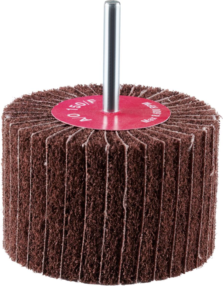 Rhodius 305335 VSK, 10 Stück Vliesfächerschleifer 80 x 50 x 6,0 mm, A150, fine, TOPline, für Edelstahl, Stahl, NE-Metalle 10St.