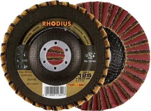 Rhodius 353298 VSK F Fächerschleifscheibe 10 St.