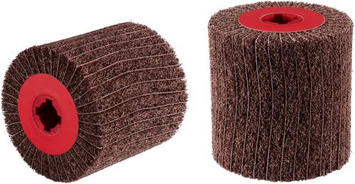 Rhodius 305353 VWK, Vlieswalzen kombiniert 100 x 100 x 19,00 mm, A60, coarse, TOPline, für