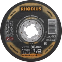 Rhodius XT70 X-LOCK 211347 Trennscheibe 25 St. Edelstahl, Stahl Rhodius XT70 X-LOCK 211347 Trennscheibe 25 St. Edelstahl, Stahl
