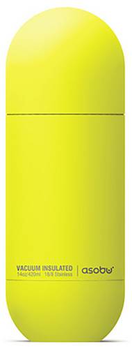 Asobu Trinkflasche 430ml Edelstahl SBV30 YELLOW SBV30 yellow