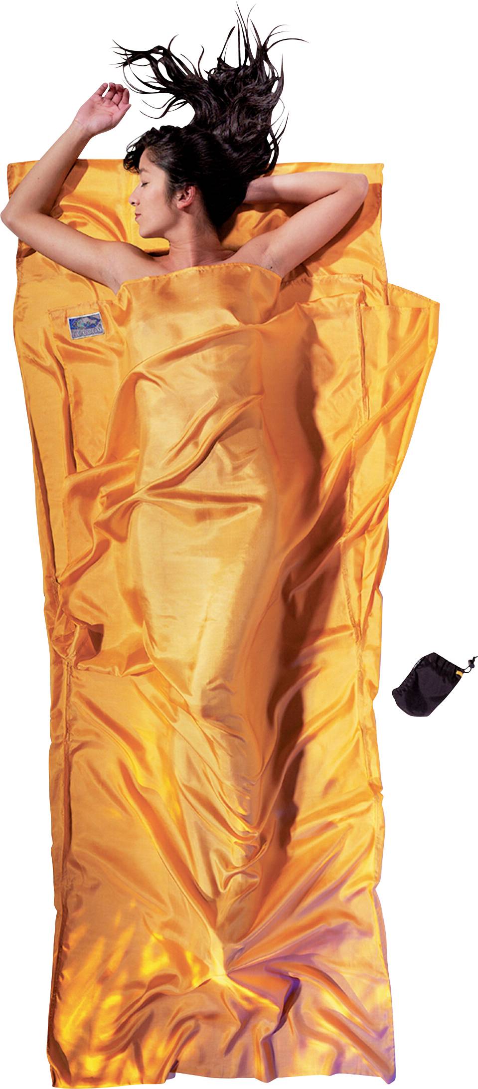 Cocoon ST77 Schlafsack Erwachsener Rechteckiger Schlafsack Seide Sunset