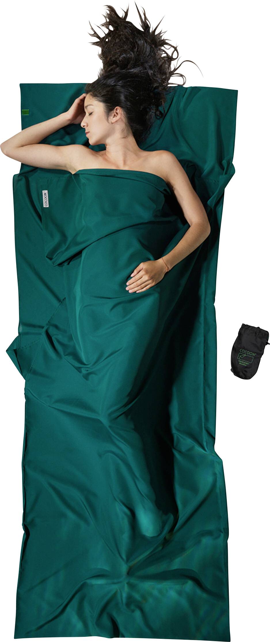 Cocoon TravelSheet Rechteckiger Schlafsack Polyester Grün