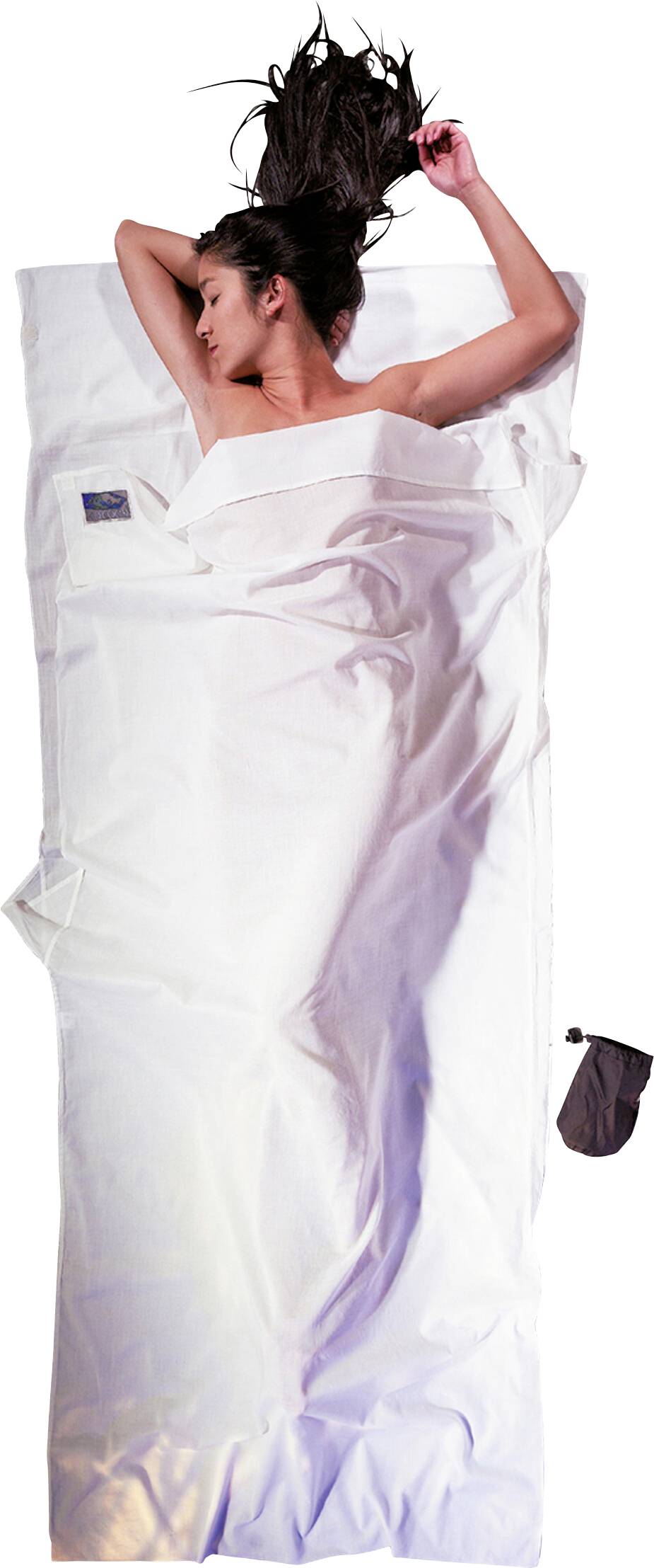 Cocoon ECT13 Schlafsack Erwachsener Rechteckiger Schlafsack Baumwolle Weiß