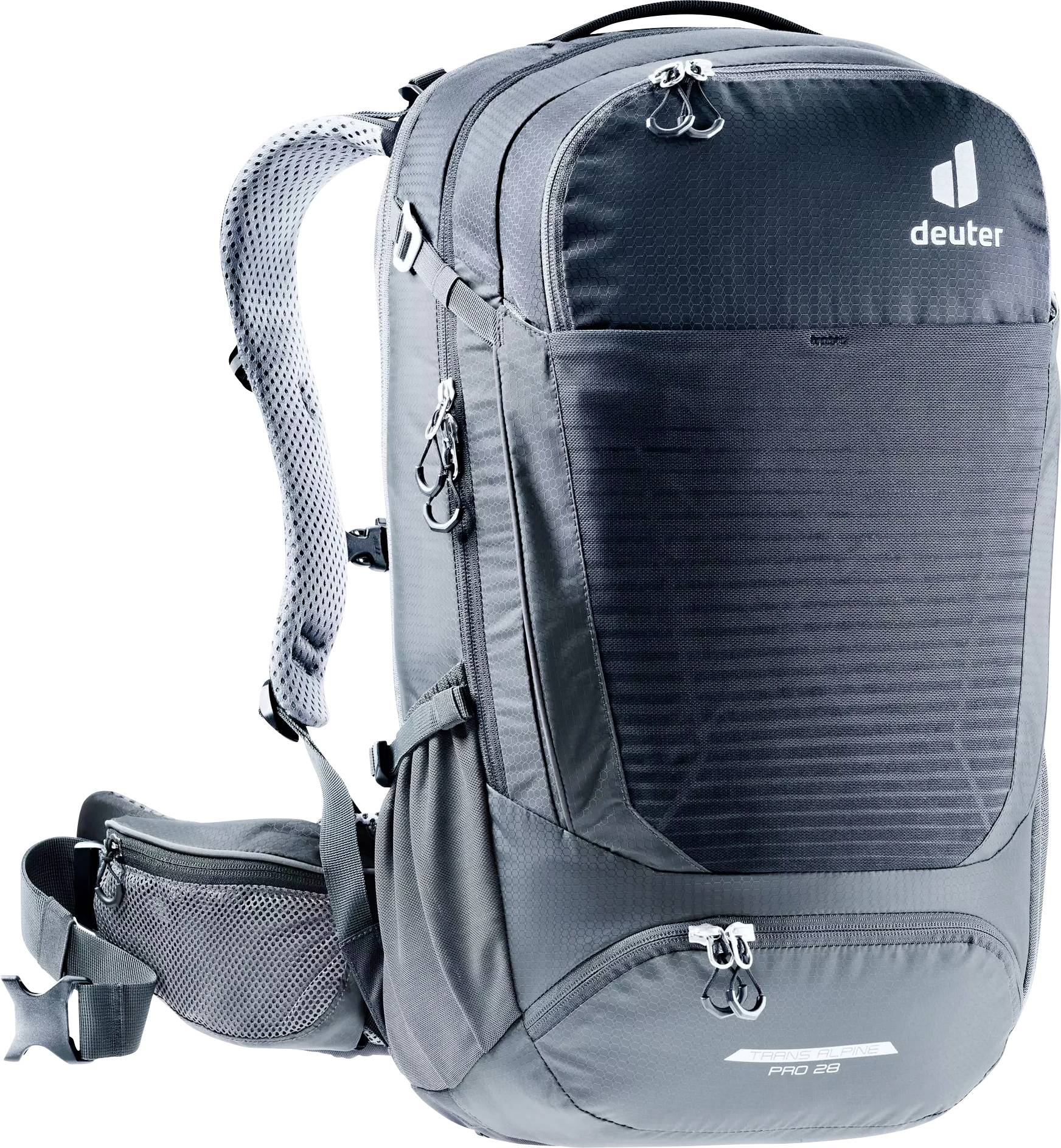 Deuter Trans Alpine Pro 28 Rucksack Rad-Rucksack Schwarz, Graphit Polyester, Ripstop