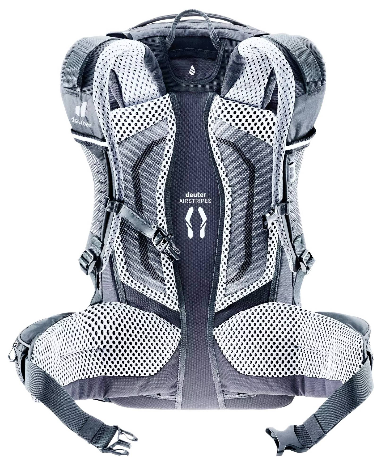 Deuter Trans Alpine Pro 28 Rucksack Rad-Rucksack Schwarz, Graphit Polyester, Ripstop