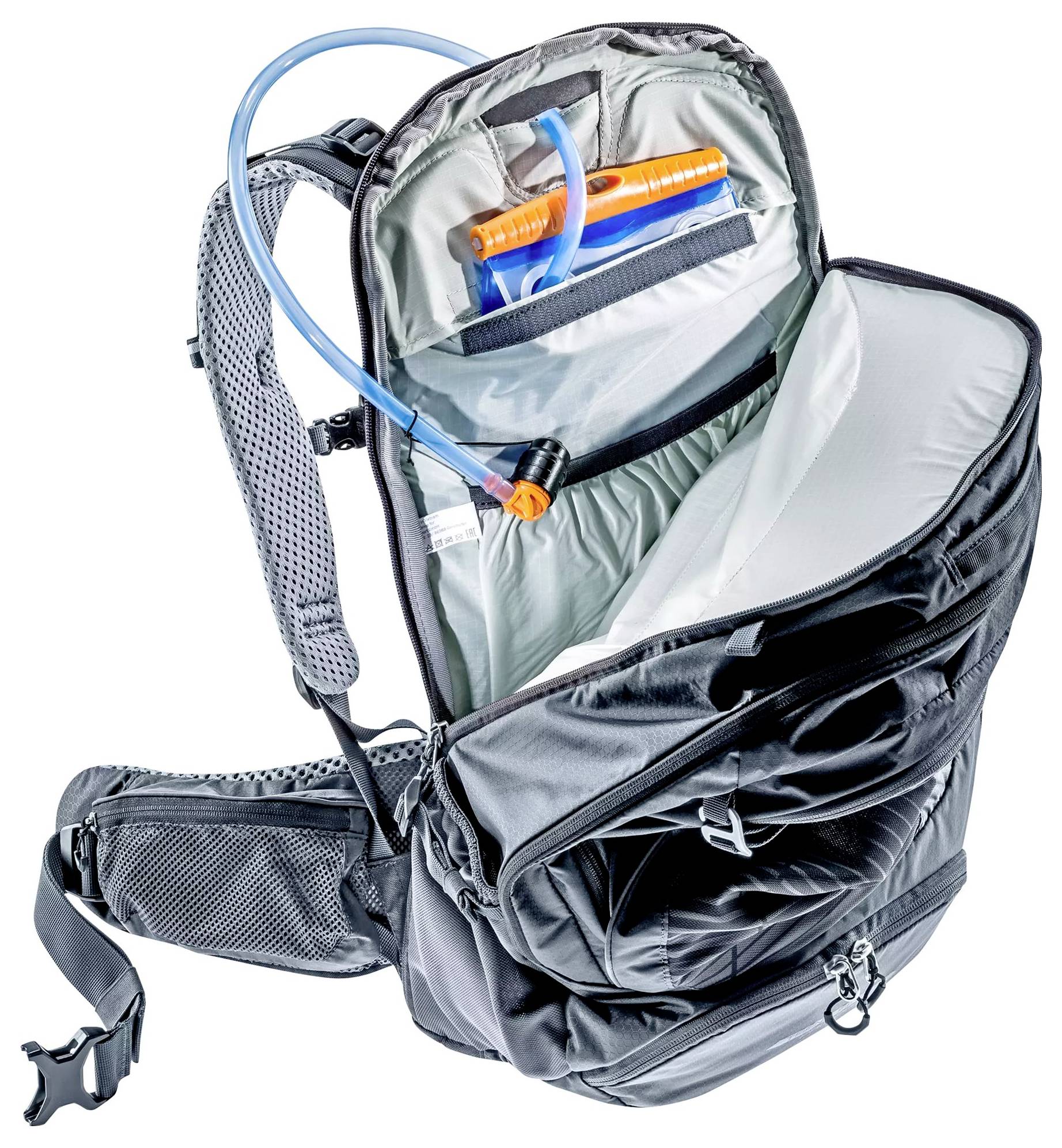 Deuter Trans Alpine Pro 28 Rucksack Rad-Rucksack Schwarz, Graphit Polyester, Ripstop