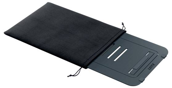 Leitz 63460089 Laptop Riser Aluminium Ultra Flat Notebook-Ständer