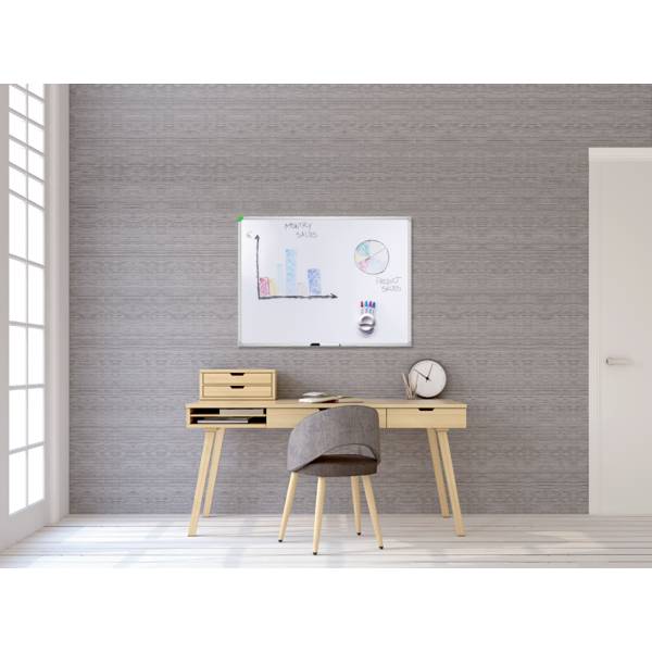 Franken Magnettafel SC913040 Whiteboard Uactline Steel 400x300