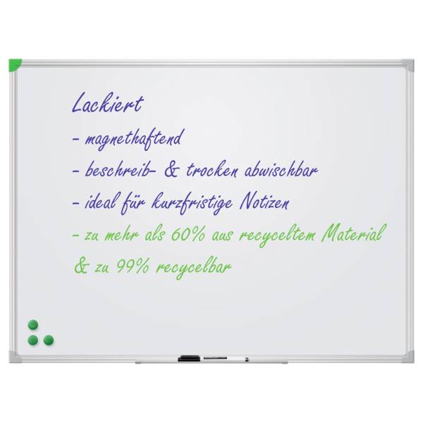 Franken Magnettafel SC914060 Whiteboard Uactline Steel 600x450
