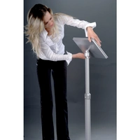 Franken Display InfoUniversal A4 86.5-125cm BS0905 Prospekthalter 1St. Franken Display InfoUniversal A4 86.5-125cm BS0905 Prospekthalter 1St.