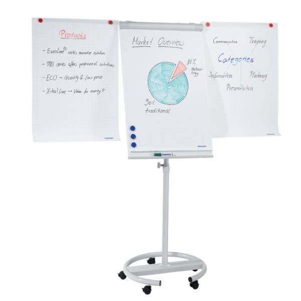 Franken Flipcharttafel Easel ECO Mobile Steel F2400/N