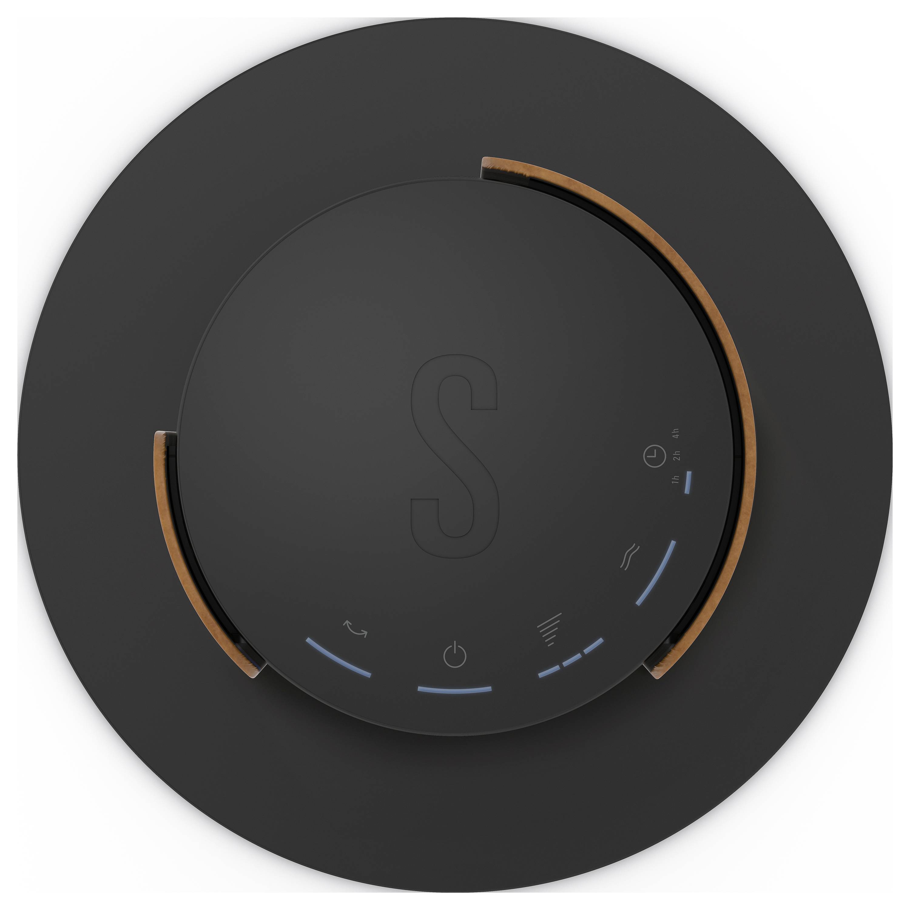 Stadler Form Peter Leatherette Turmventilator 60W (Ø x H) 24cm x 110cm Dimmbar, mit Fernbedienung, Timer, Schwenkbar