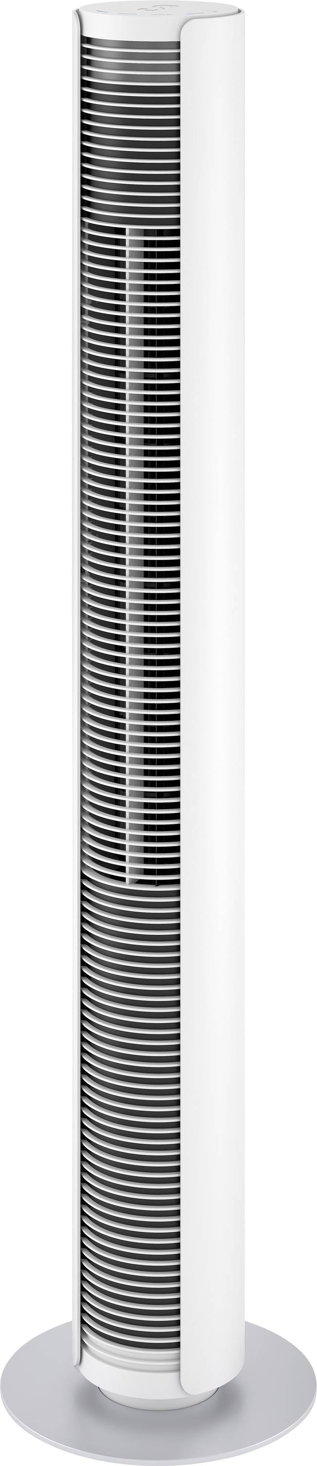 Stadler Form Peter weiss Turmventilator 60W (Ø x H) 24cm x 110cm Dimmbar, mit Fernbedienung, Timer, Schwenkbar