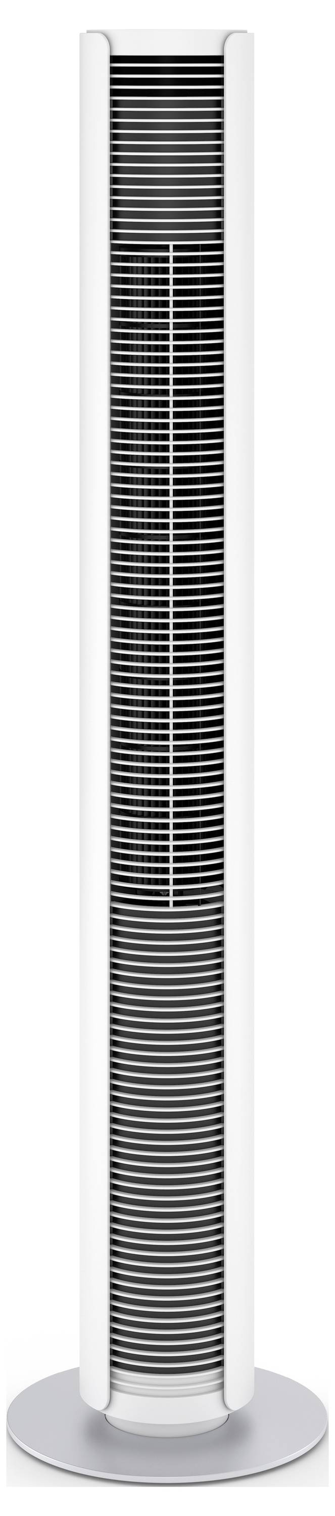 Stadler Form Peter weiss Turmventilator 60W (Ø x H) 24cm x 110cm Dimmbar, mit Fernbedienung, Timer, Schwenkbar