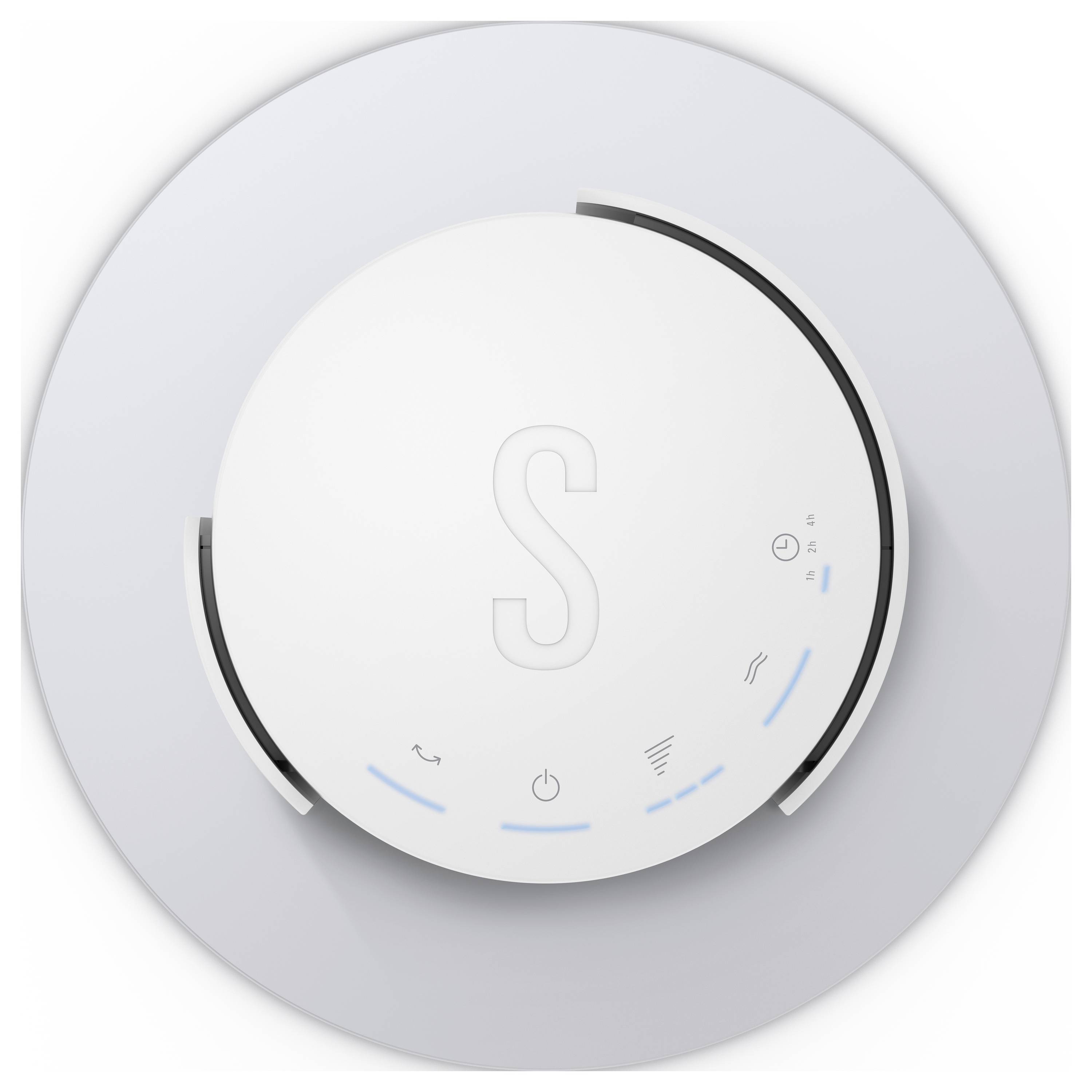 Stadler Form Peter weiss Turmventilator 60W (Ø x H) 24cm x 110cm Dimmbar, mit Fernbedienung, Timer, Schwenkbar