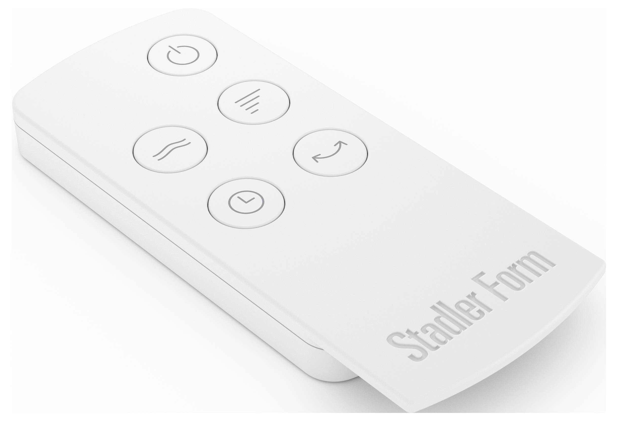 Stadler Form Peter weiss Turmventilator 60W (Ø x H) 24cm x 110cm Dimmbar, mit Fernbedienung, Timer, Schwenkbar