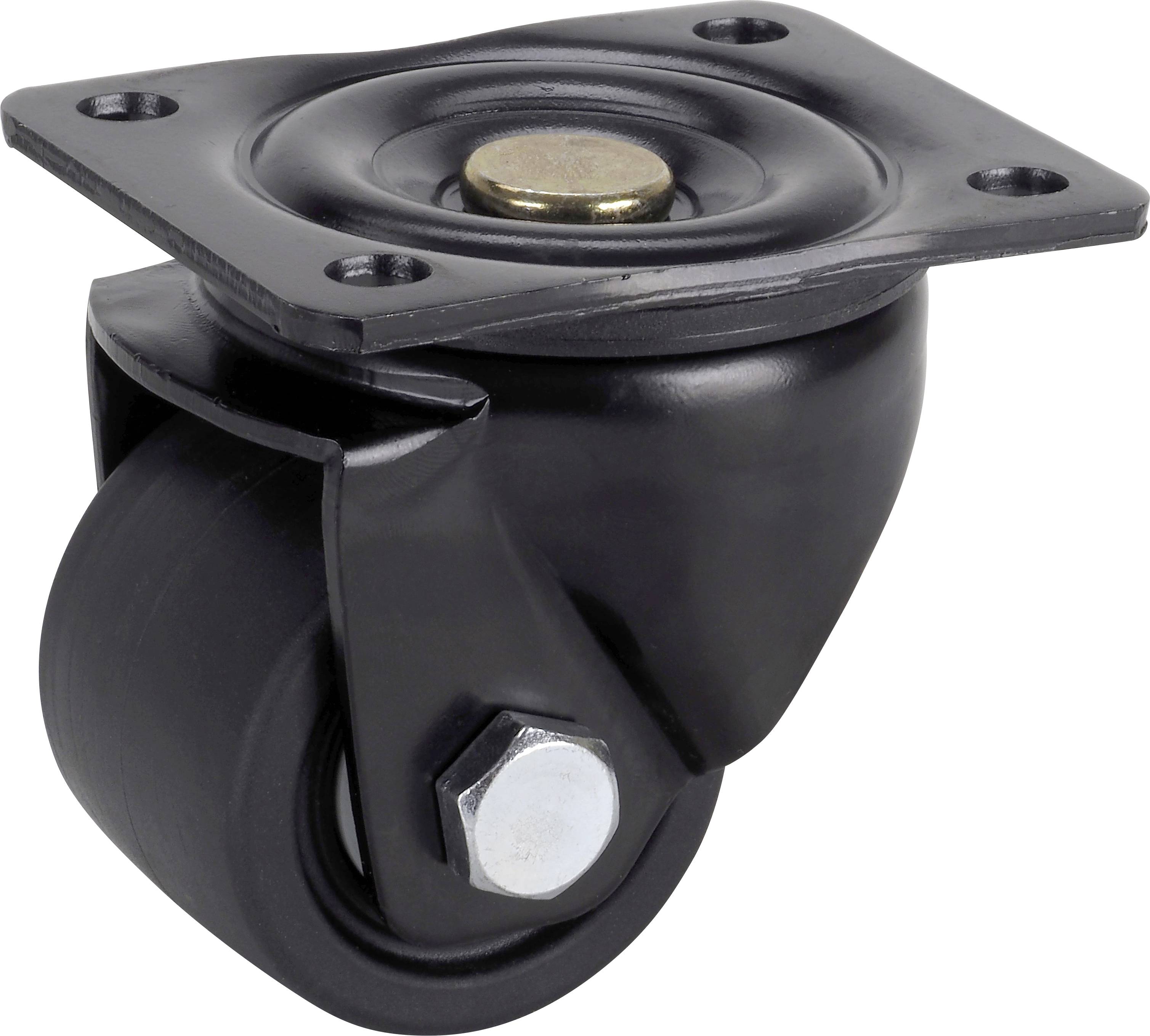 dörner + helmer 735075 Schwerlast-Lenkrolle Rad-Durchmesser: 75mm Tragfähigkeit (max.): 600kg 1St.