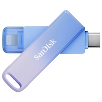 SanDisk Creator Phone Drive USB-Stick Retail 128GB Blau, Lilac Purple SDIXD0N-128G-GN6TP USB-C® (USB 3.2 Gen 1), Apple Lightning SanDisk Creator Phone Drive USB-Stick Retail 128GB Blau, Lilac Purple SDIXD0N-128G-GN6TP USB-C® (USB 3.2 Gen 1), Apple Lightning