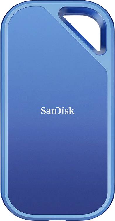 SanDisk Creator Pro Portable 2TB Externe SSD USB-C® (USB 3.2 Gen 2x2) Blau SDSSDE81C-2T00-G25