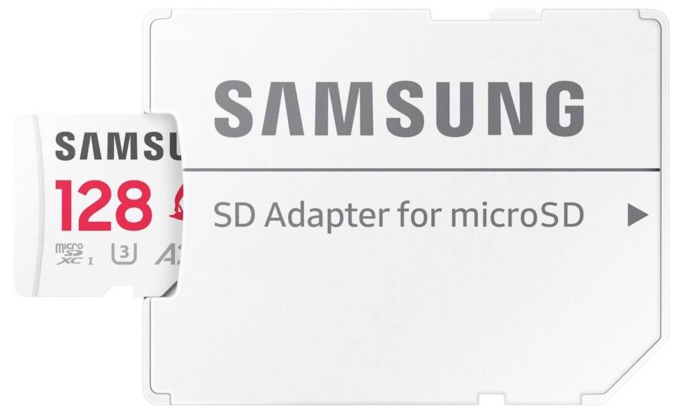 Samsung Sonic Edition - "Knuckles" microSDXC-Karte Retail 128GB A2 Application Performance Class, v30 Video Speed Class, UHS-I U3