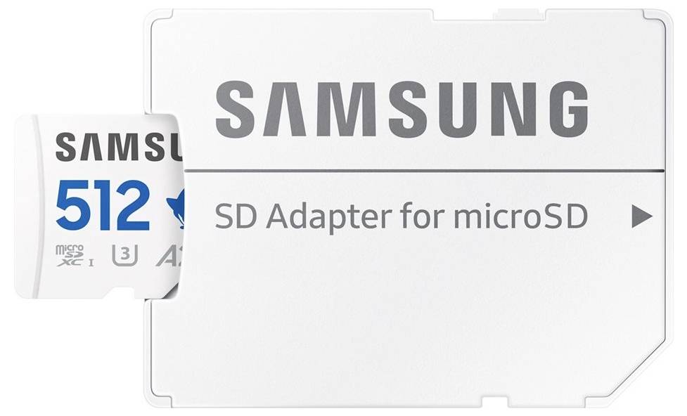 Samsung Sonic Edition - "Sonic" microSDXC-Karte Retail 512GB A2 Application Performance Class, v30 Video Speed Class, UHS-I