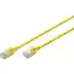 Digitus DK-1632-A-015S-Y RJ45 Netzwerkkabel, Patchkabel CAT 6a F/FTP 1.5m Gelb Farbcodiert, Geschirmt, mehrdrähtig, mit Digitus DK-1632-A-015S-Y RJ45 Netzwerkkabel, Patchkabel CAT 6a F/FTP 1.5m Gelb Farbcodiert, Geschirmt, mehrdrähtig, mit