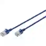 Digitus DK-1632-A-050S-B RJ45 Netzwerkkabel, Patchkabel CAT 6a F/FTP 5m Blau Farbcodiert, Geschirmt, mehrdrähtig, mit Digitus DK-1632-A-050S-B RJ45 Netzwerkkabel, Patchkabel CAT 6a F/FTP 5m Blau Farbcodiert, Geschirmt, mehrdrähtig, mit