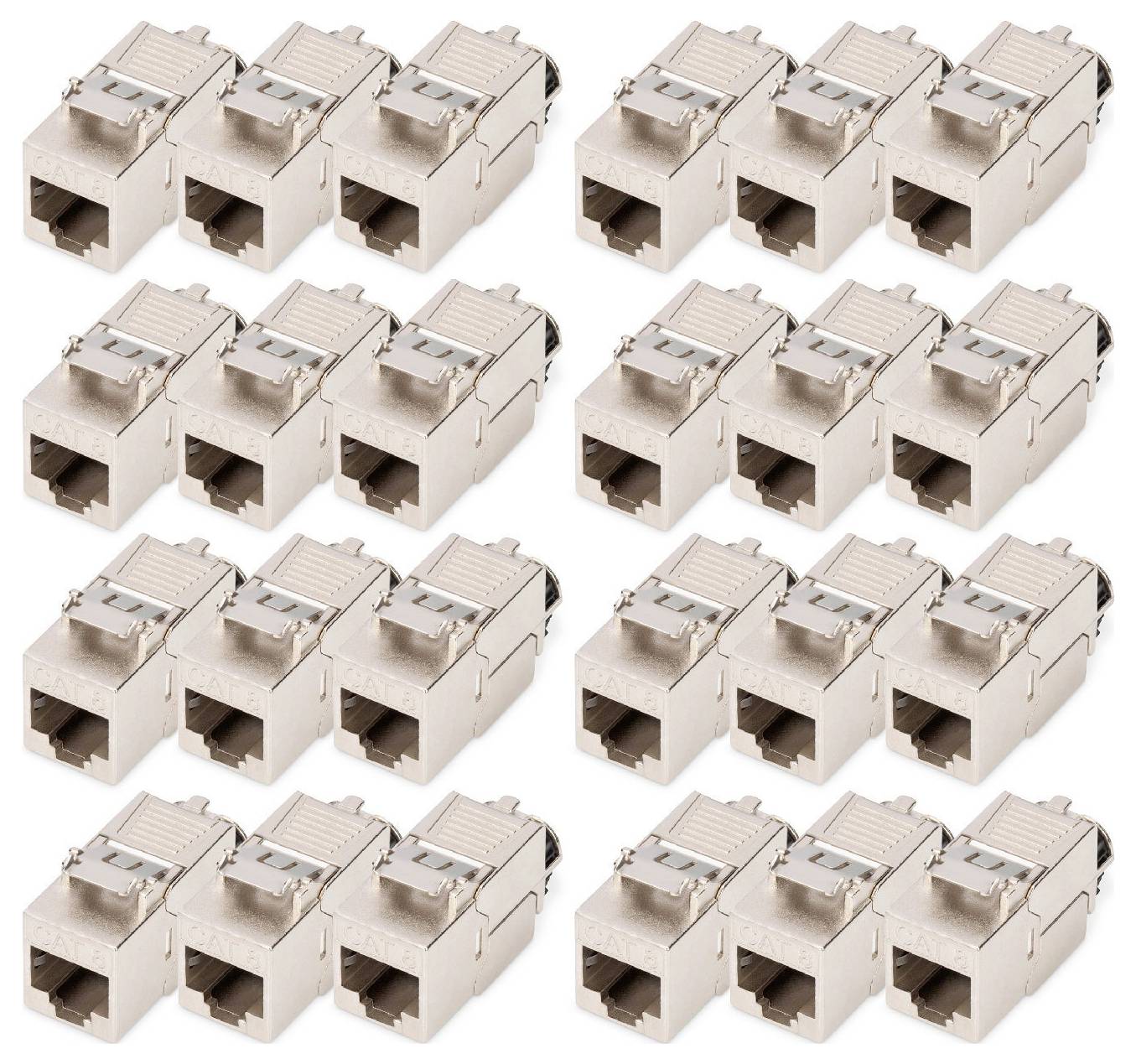 Digitus DN-93816-24 RJ45-Einbaumodul Keystone CAT 8.1 24St.