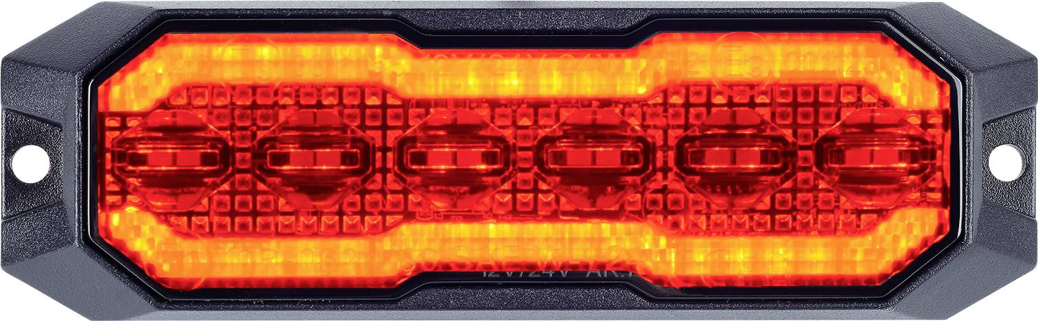 Berger & Schröter Positionslicht, Frontblitzer 12 V, 24 V SM3070H-R1 Nahfeldausleuchtung (B x H) 70