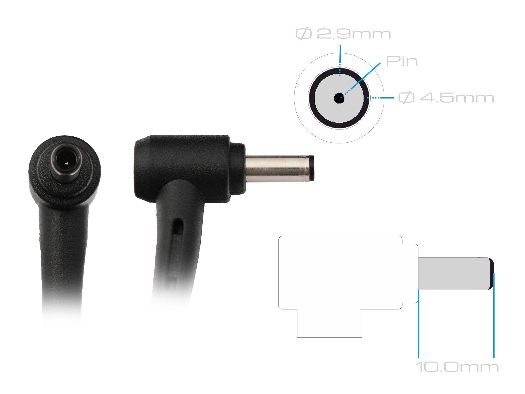 MSI Netzteil S93-0401921-D04 Notebook-Netzteil 65W 19V 3A